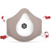Vienkartinis respiratorius FFP3 su vožtuvu Active AIR R32